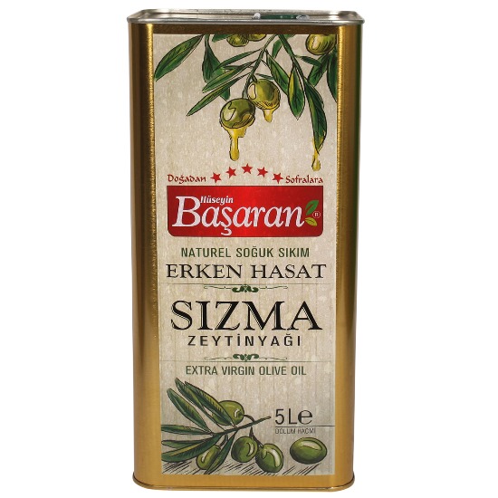 Erken Hasat Natürel Sızma Zeytin Yağı 5 lt
