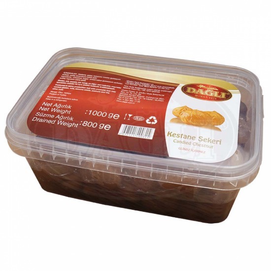 Kırık Kestane Şekeri Kase  1000 gr